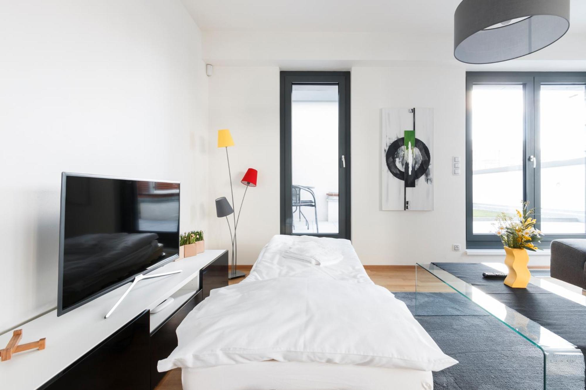 Prague Days - Luxurious Apartments In Trendy Zizkov Ruang foto