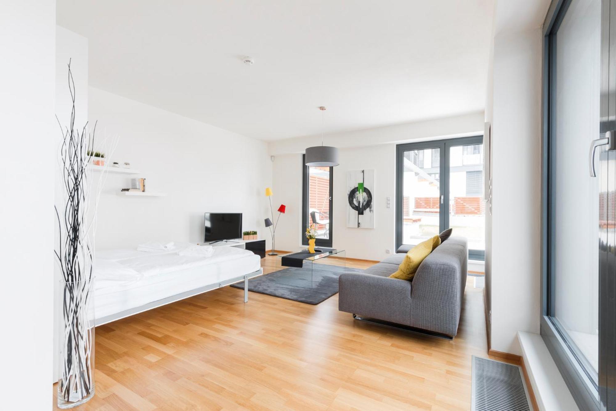 Prague Days - Luxurious Apartments In Trendy Zizkov Bagian luar foto