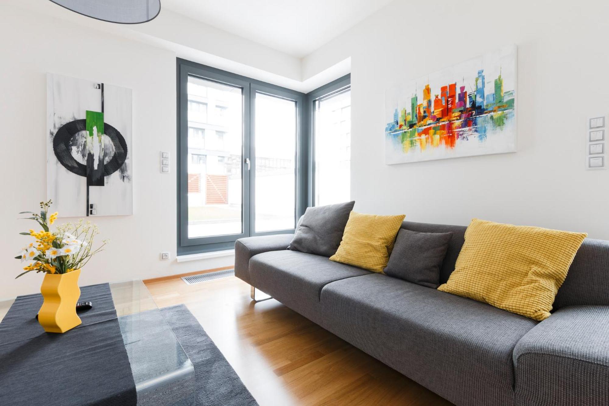 Prague Days - Luxurious Apartments In Trendy Zizkov Bagian luar foto