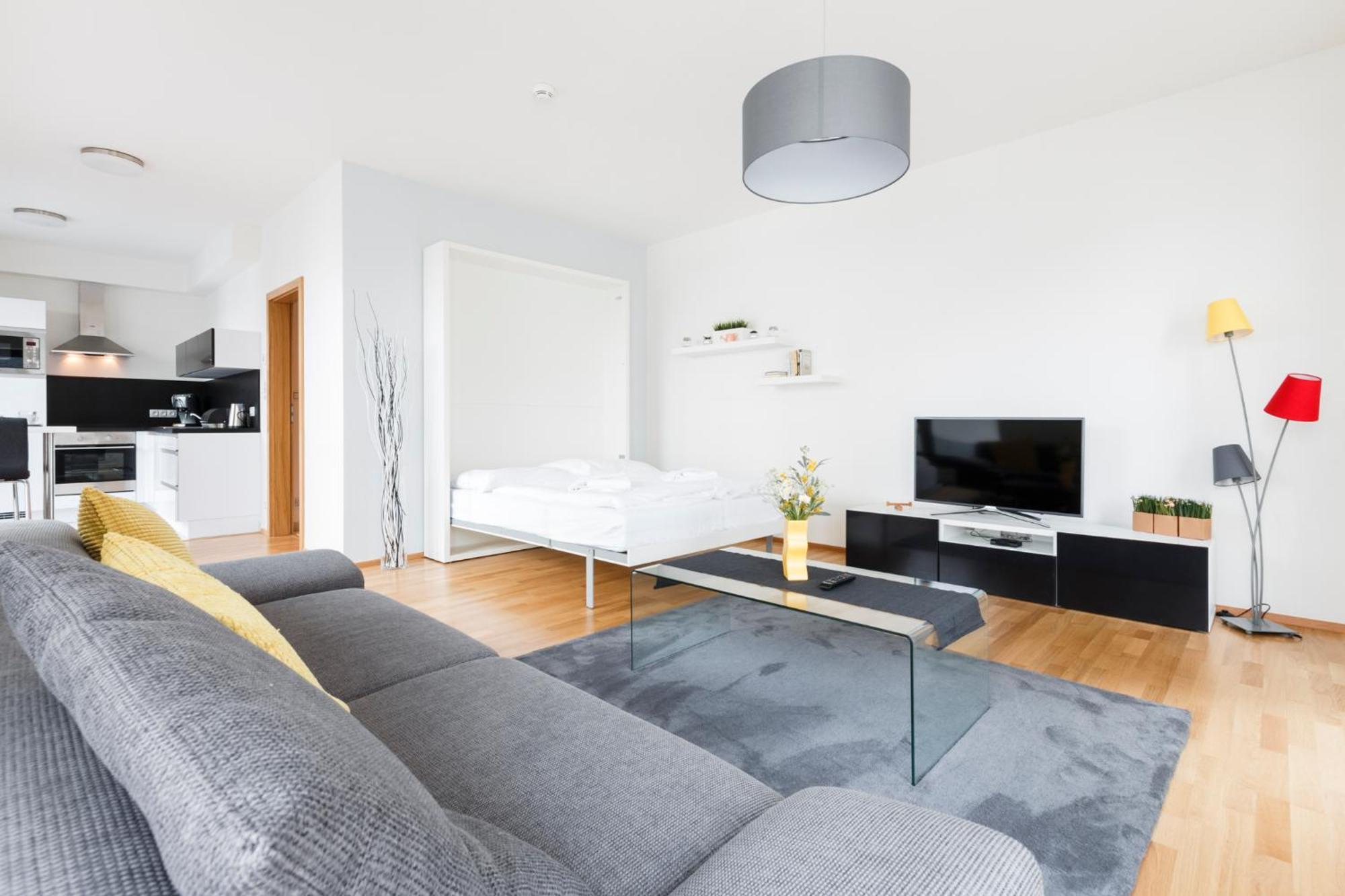 Prague Days - Luxurious Apartments In Trendy Zizkov Bagian luar foto